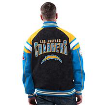 Officially Licensed NFL Faux Suede Jacket by Glll Sports