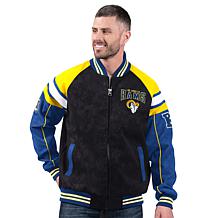 Officially Licensed NFL Faux Suede Jacket by Glll Sports