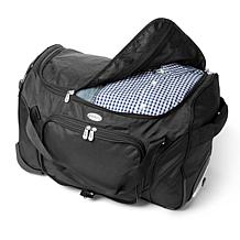 Officially Licensed NFL Green Bay Packers 22" Wheeled Duffel Bag
