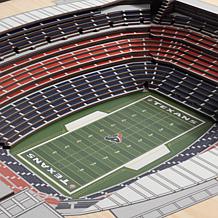 Officially Licensed NFL Houston Texans StadiumView 3D Wall Art