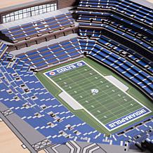 Officially Licensed NFL Indianapolis Colts StadiumView 3D Wall Art