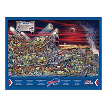 Officially-Licensed NFL Joe Journeyman Puzzle - Buffalo Bills