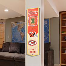 Officially Licensed NFL Kansas City Chiefs 3D Stadium Banner