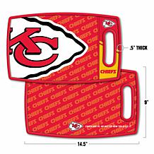 Officially Licensed NFL Kansas City Chiefs Logo Series Cutting Board