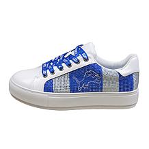 Officially Licensed NFL Lace-Up Sparkle Sneaker by Cuce Shoes