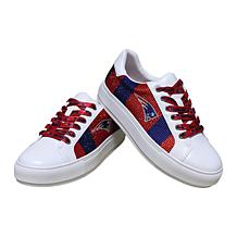 Officially Licensed NFL Lace-Up Sparkle Sneaker by Cuce Shoes