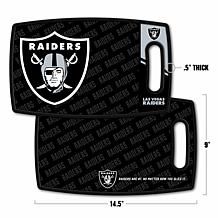 Officially Licensed NFL Las Vegas Raiders Logo Series Cutting Board