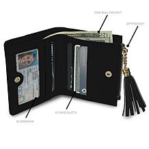 Officially Licensed NFL Las Vegas Raiders Mini Organizer Wallet