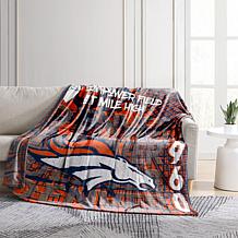 Officially Licensed NFL Logo Brands Home Team Throw