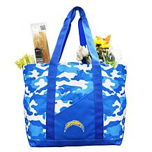 Officially Licensed NFL Los Angeles Chargers Super-Duty Camo Tote