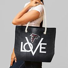 Officially Licensed NFL Love Tote - Atlanta Falcons 