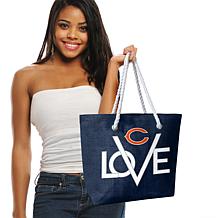 Officially Licensed NFL Love Tote - Chicago Bears