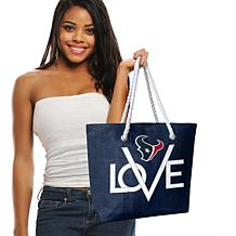 Officially Licensed NFL Love Tote - Houston Texans 