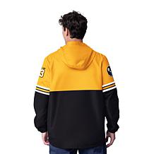 Officially Licensed NFL Men's Batter Up Hooded Pullover Jacket by Glll