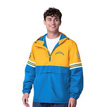 Officially Licensed NFL Men's Batter Up Hooded Pullover Jacket by Glll