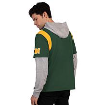 Officially Licensed NFL Men's Long-Sleeve Fashion Layer Top by Glll