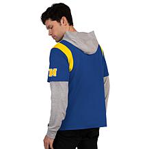 Officially Licensed NFL Men's Long-Sleeve Fashion Layer Top by Glll