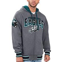 Starter Philadelphia Eagles Knit Hoodie Sweatshirt XL / Heather Grey Mens Sportswear