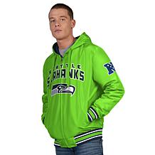 Officially Licensed NFL Men's Reversible Commemorative Jacket by Glll