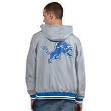 Officially Licensed NFL Men's Reversible Full-Zip Hooded Jacket