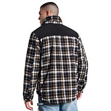 Officially Licensed NFL Men's Transitional Plaid Shirt Jacket by Glll