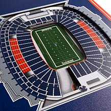 Officially Licensed NFL New England Patriots 3D Stadium Banner