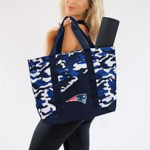 Officially Licensed NFL New England Patriots Super-Duty Camo Tote