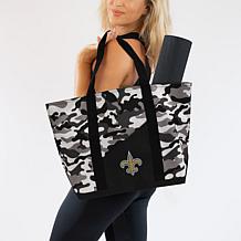 Officially Licensed NFL New Orleans Saints Super-Duty Camo Tote