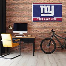 Officially Licensed NFL New York Giants Personalized Banner Flag