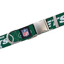 Officially Licensed NFL New York Jets Premium Pet Collar