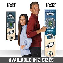 Officially Licensed NFL Philadelphia Eagles 3D Stadium Banner