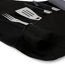 Officially Licensed NFL Picnic Time Apron Tote Pro Grill Set Panthers
