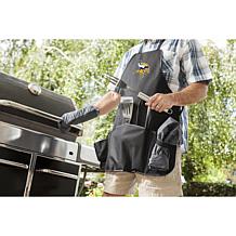 Officially Licensed NFL Picnic Time Apron Tote Pro Grill Set Vikings