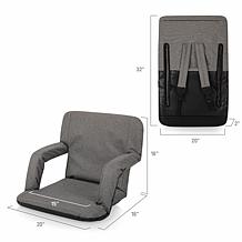 Officially Licensed NFL Portable Reclining Stadium Seat - Bears