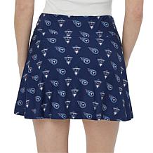 Officially Licensed NFL Printed Record Knit Skort by Concepts Sport
