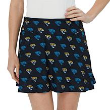 Officially Licensed NFL Printed Record Knit Skort by Concepts Sport