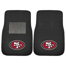 Miami Dolphins Car Mats Heavy Duty 2 Piece Vinyl