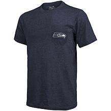 Officially Licensed NFL Seahawks Majestic Threads Pocket T-Shirt 