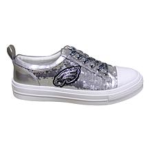 Officially Licensed NFL Sequin Lace-Up Sneakers