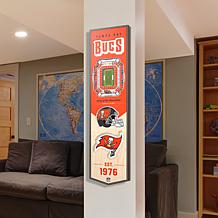 Officially Licensed NFL Tampa Bay Buccaneers 3D Stadium Banner