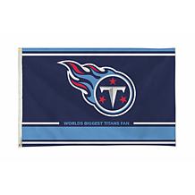 Officially Licensed NFL Tennessee Titans Personalized Banner Flag