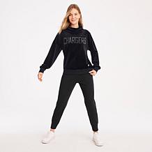 Officially Licensed NFL Women's A-Game Fleece Sweatshirt by Glll