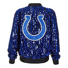 Officially Licensed NFL Women's Sequin Jacket from Fabgating by Cucé