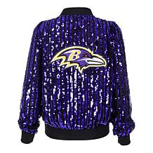 Officially Licensed NFL Women's Sequin Jacket from Fabgating by Cucé