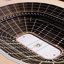 Officially Licensed NHL 25-Layer 3-D Wall Art - Pittsburgh Penguins