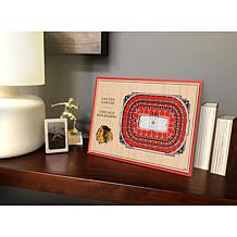 Officially-Licensed NHL 3-D StadiumViews Display - Chicago Blackhawks