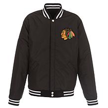 Officially Licensed NHL Chicago Blackhawk Unisex Reverse Fleece Jacket