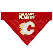 Officially Licensed NHL PetsFirst Calgary Flames Reversible Bandana