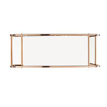 Oliana Art Deco Mirrored Bar Cart