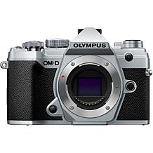 Olympus OM-D E-M5 Mark III Digital Camera with 12-45mm Lens - Silver